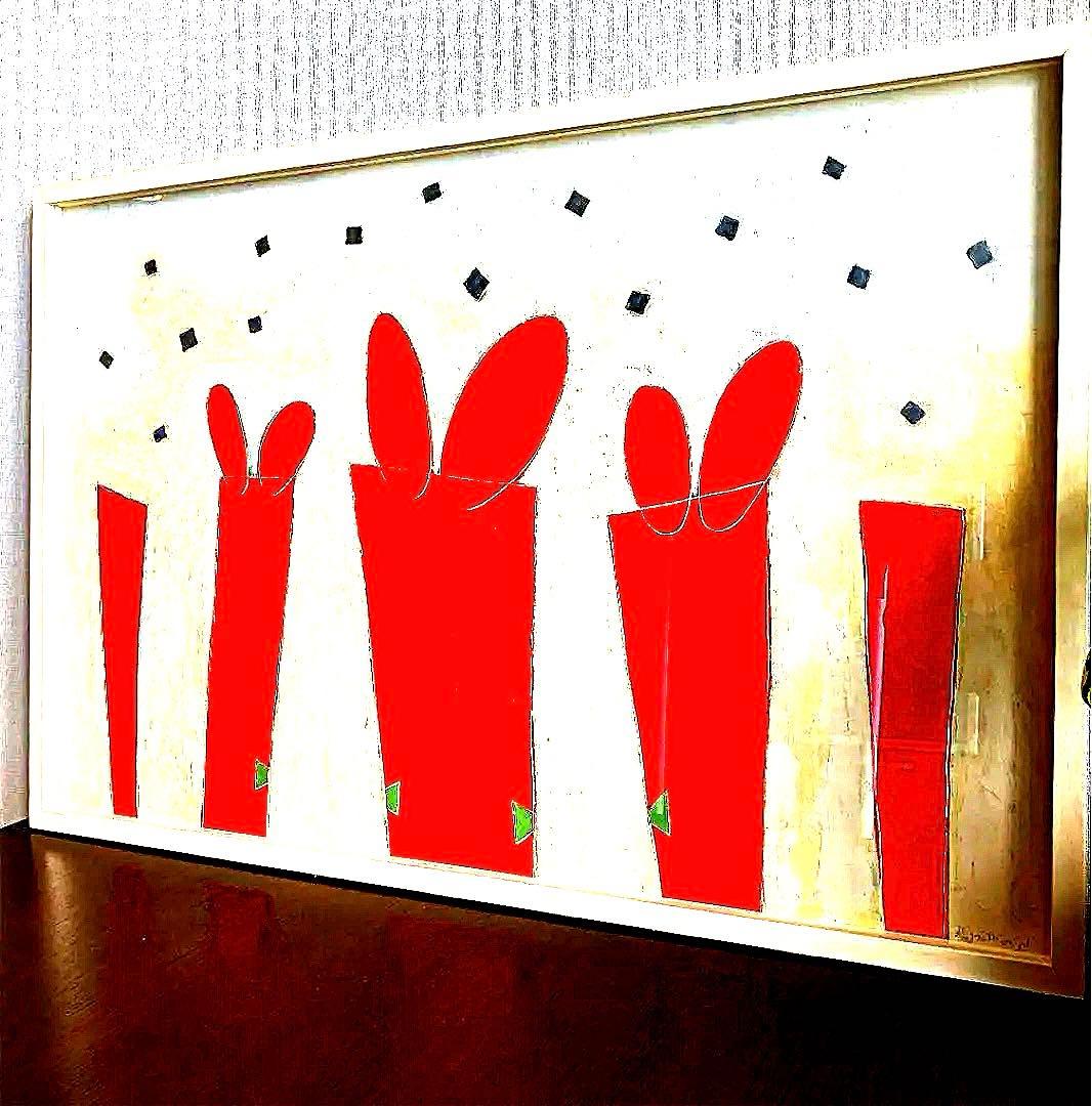 価格交渉あり 希少レア作品 本杉琉氏 作 絵画 油絵 美術品