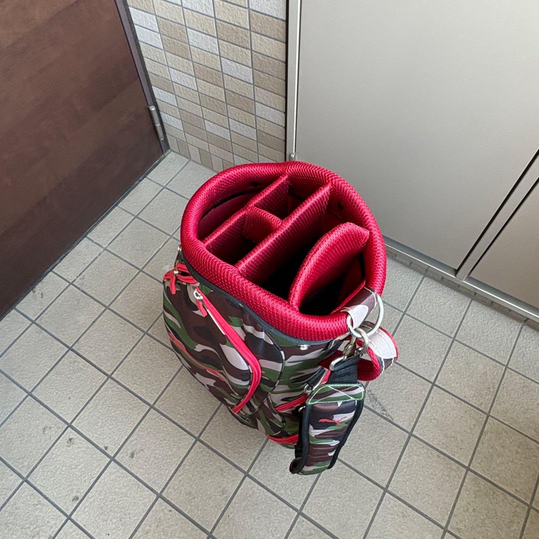 大人気‼️プーマ 迷彩 ゴルフキャディバッグ キャディバック ユニセックス