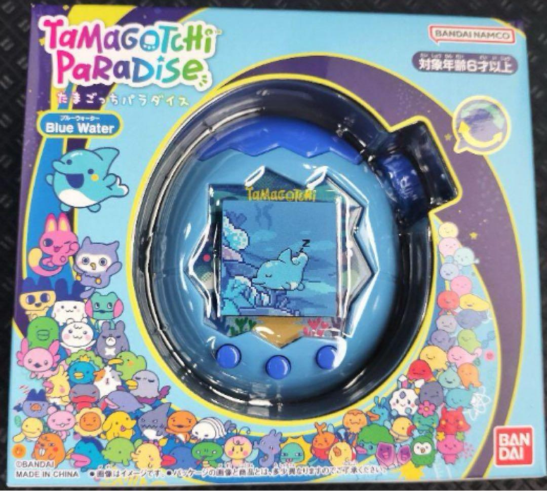 【新品未開封】たまごっちパラダイス ブルーウォーター　特典付 BANDAI（バンダイ） 要注意事項確認!! たまごっち パラダイス