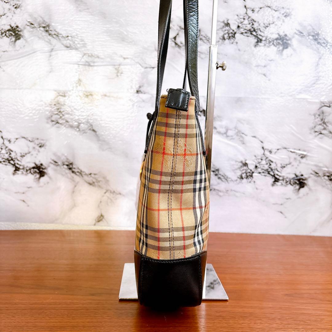 Burberry ノバチェック トートバッグ ワンショルダーバッグ ロゴ金具