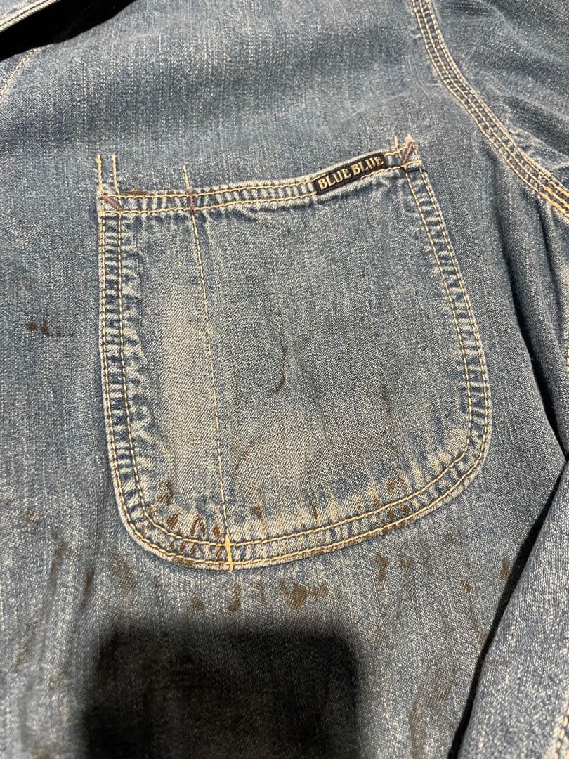 iburiri様専用 ブルーブルー オーバーオールナナミカリーボック 2枚セット