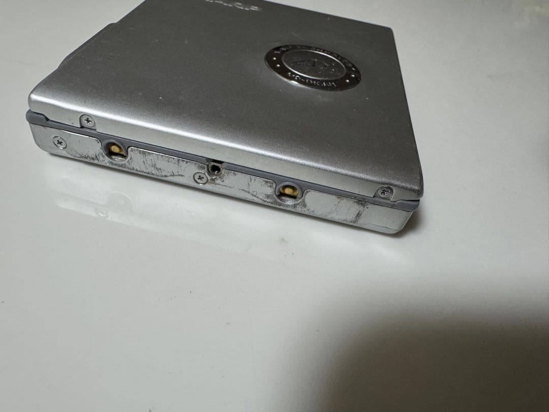 SHARP ポータブルMDプレーヤー MD-DK301-S - メルカリ