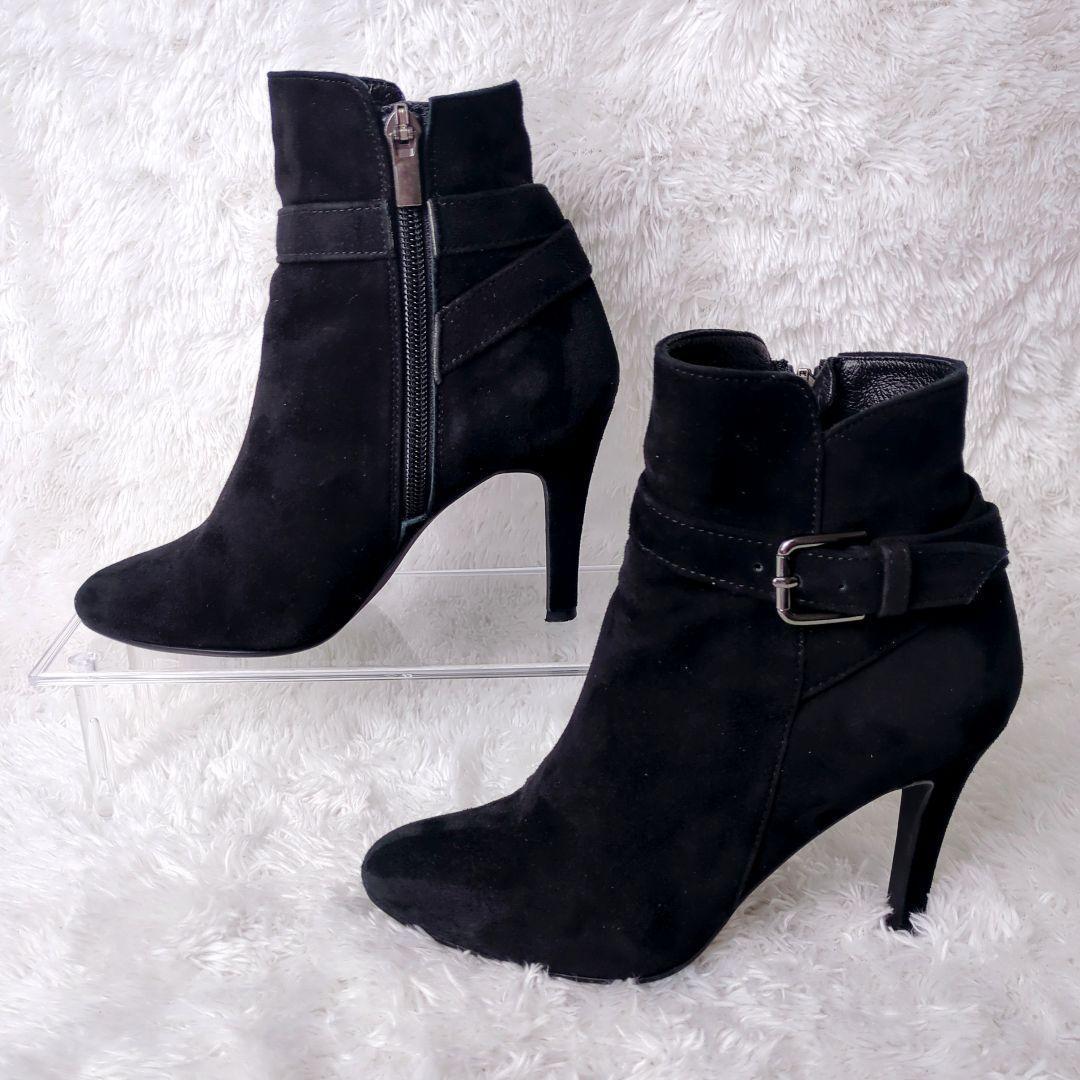 美品】DIANA レディース ショートブーツ 22㎝ スエード 希少サイズ