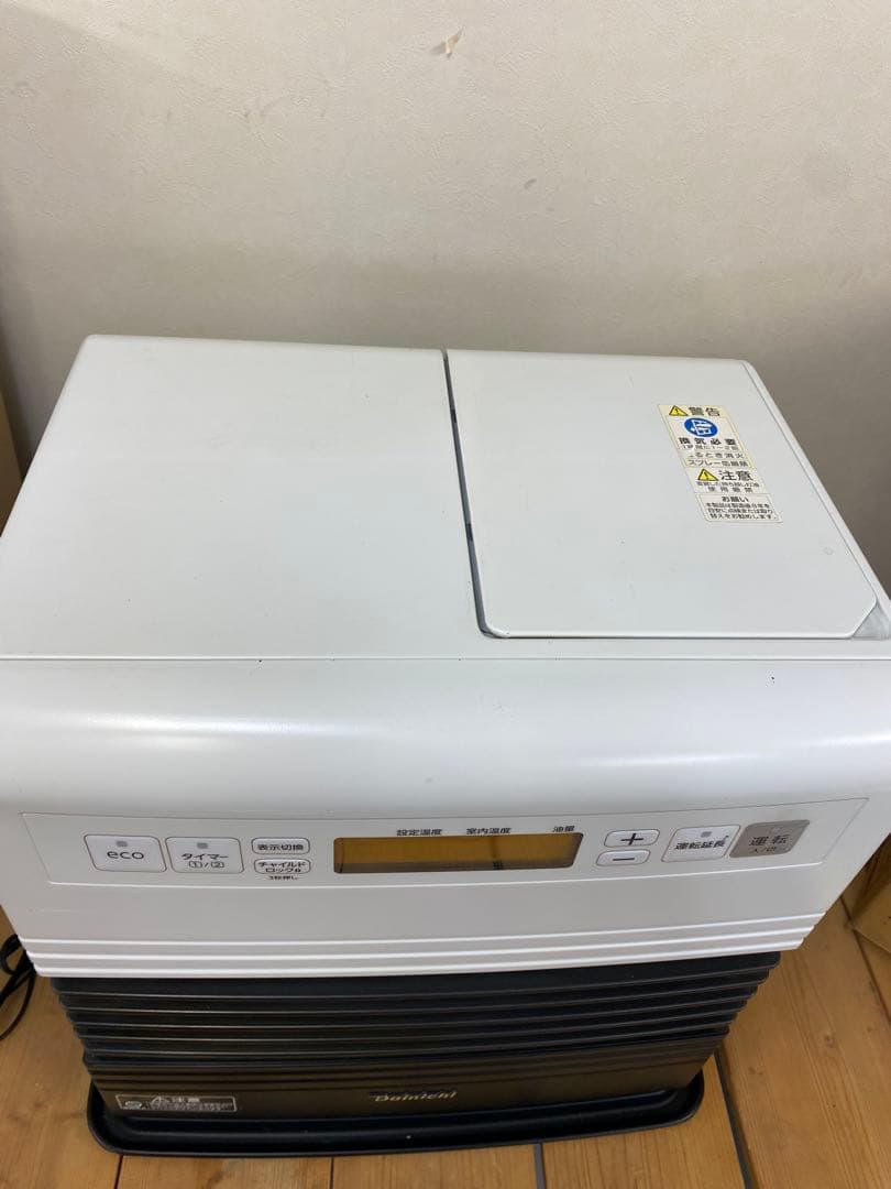 FW-3719GR-W 石油ファンヒーター スノーホワイト 木造10畳まで - メルカリ
