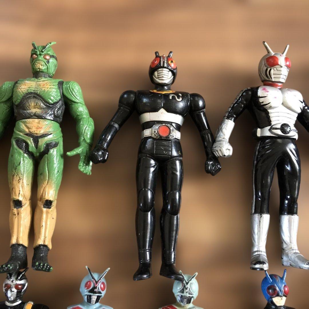 昭和 仮面ライダー 13体セット ソフビ - メルカリ