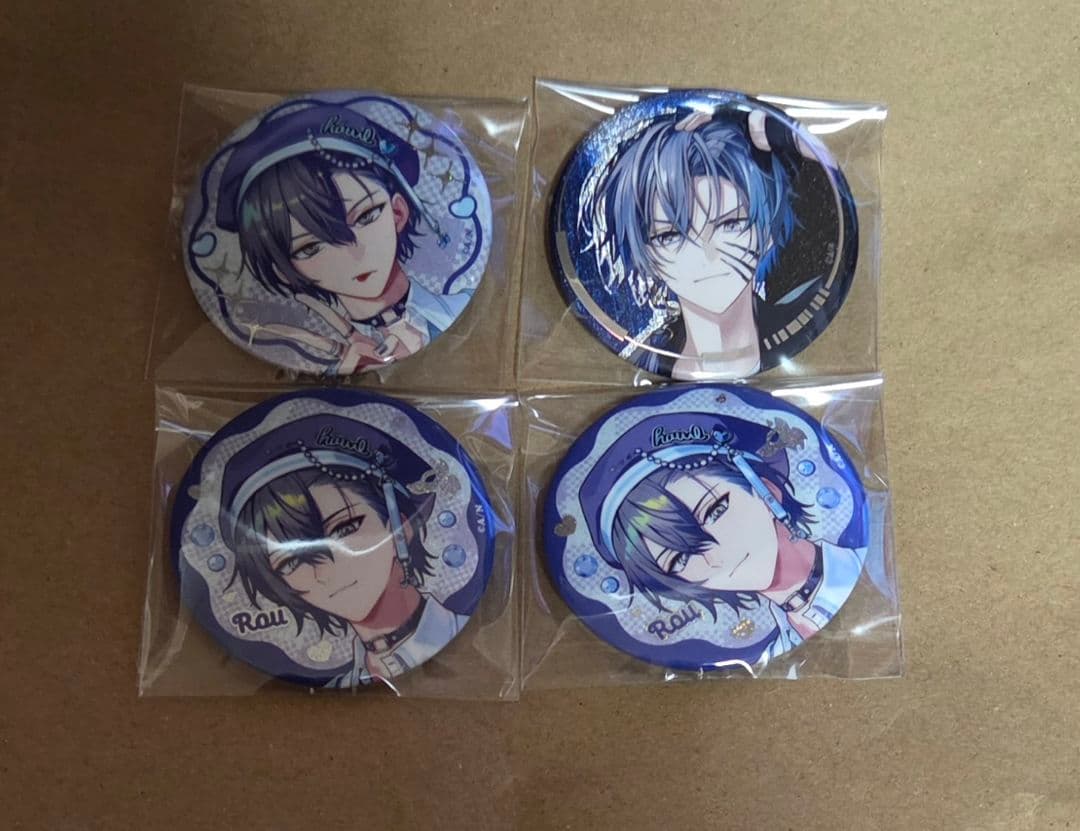 にじさんじ ぎゃうるふ 小柳ロウ ランダム缶バッジ - メルカリ