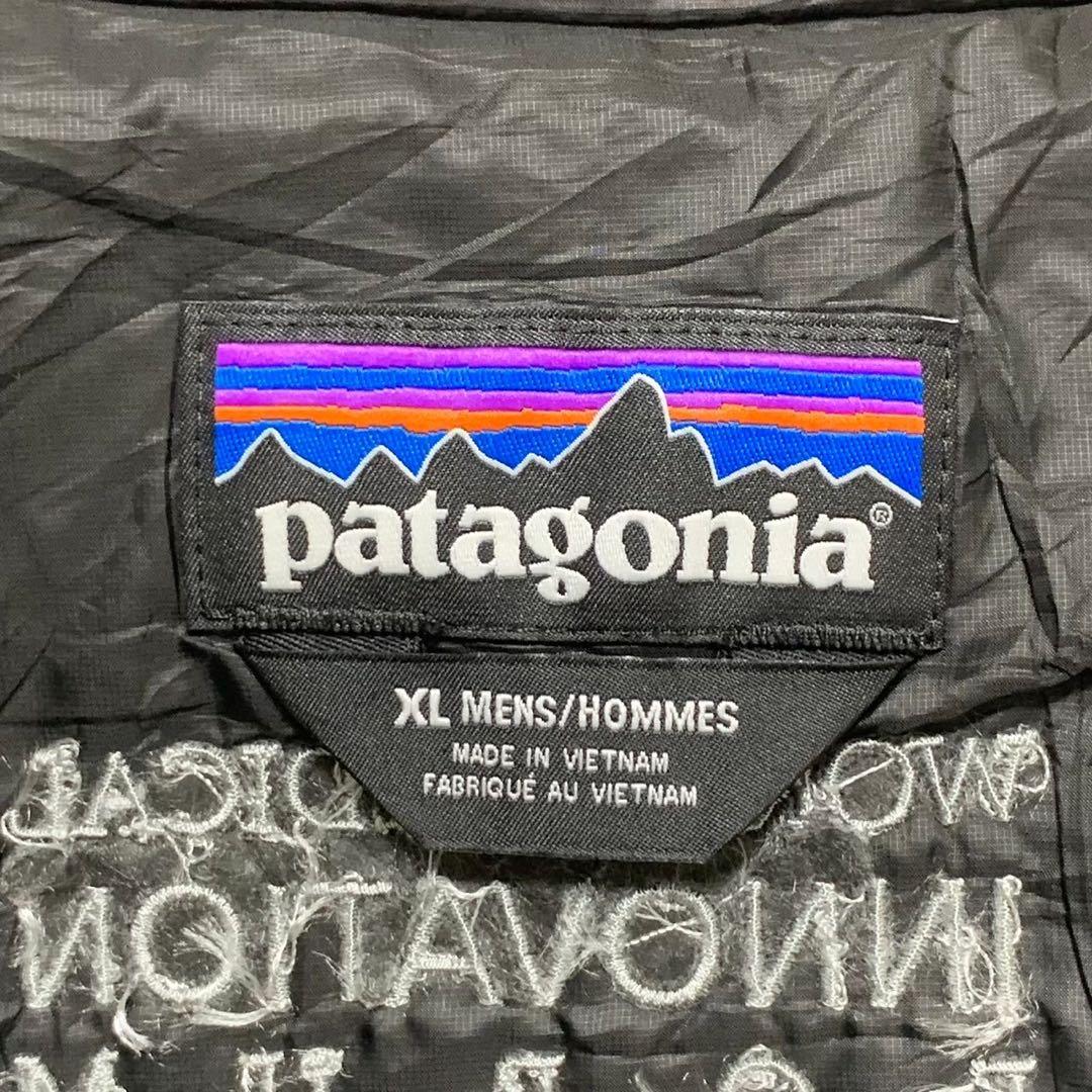 w887】Patagonia ナノパフ ベスト プリマロフト ブラック テック