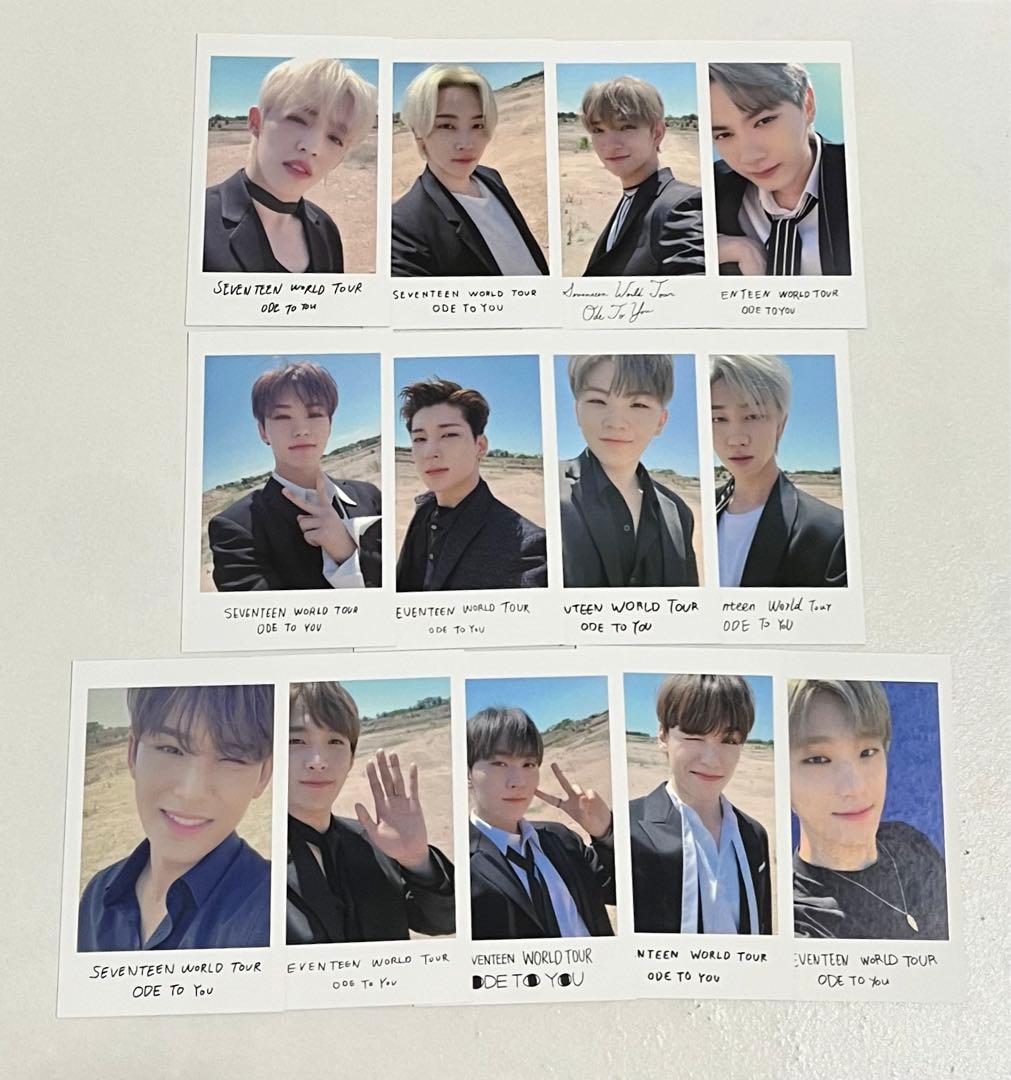 SEVENTEEN ode to you ポラロイドフォトカードセット - メルカリ