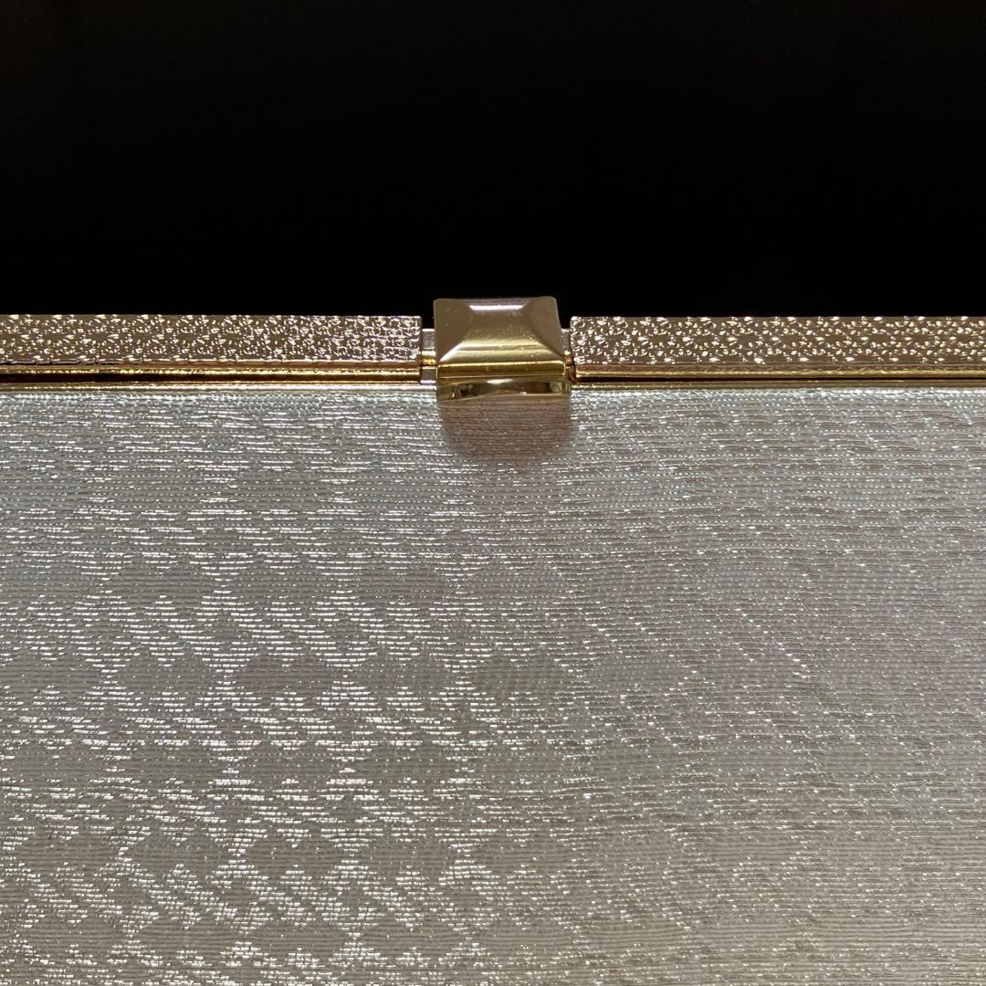 《未使用》草履バッグセット　シルバー