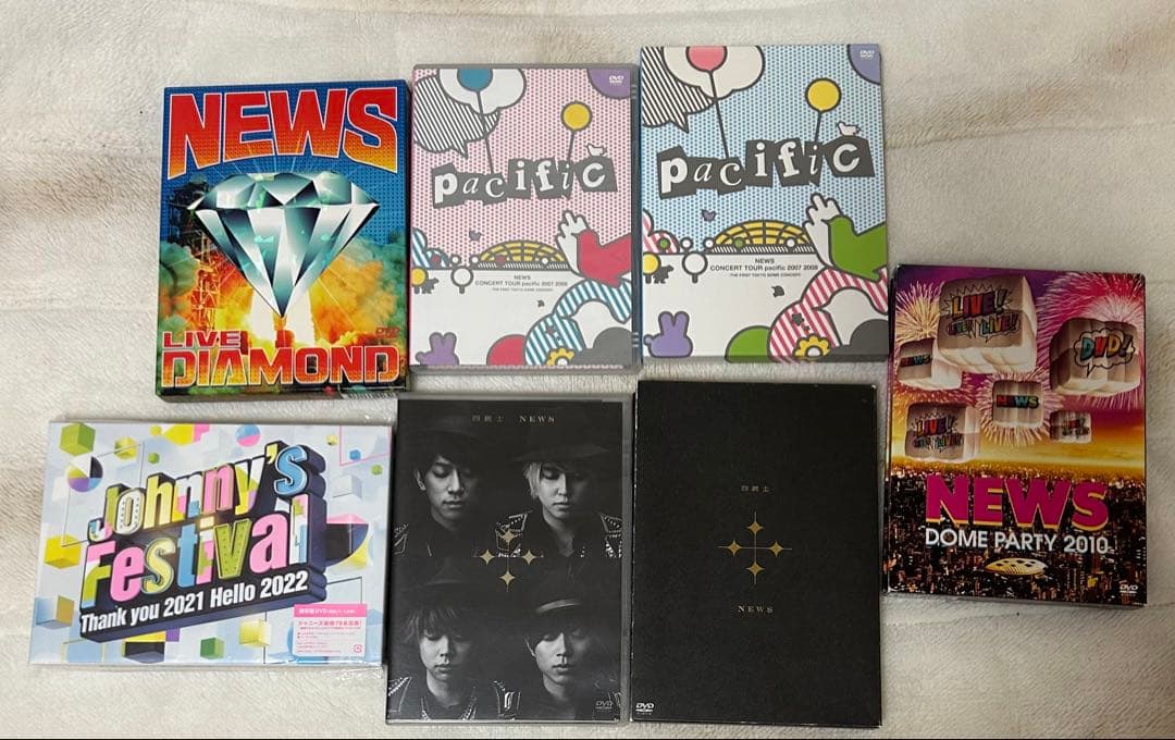 NEWS グッズ まとめ売り 増田貴久 小山慶一郎 加藤シゲアキ CD DVD