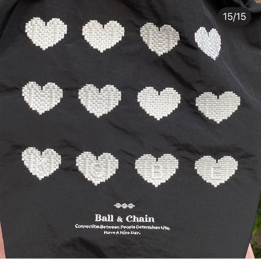 新品未開封】ボールアンドチェーン 神戸限定 ハート ブラック M エコ