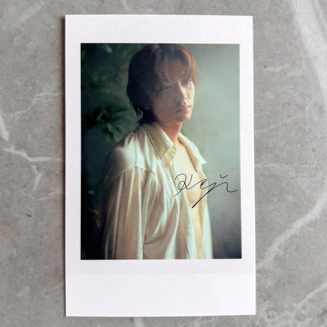 庄司浩平 2nd 写真集 楽天ブックス 特典 転写サイン入りチェキ風カード