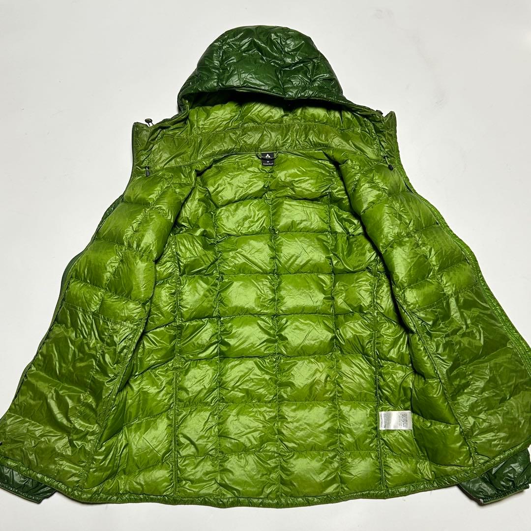 人気色 mont-bell スペリオダウンパーカ 800FP グリーン M 緑 - メルカリ