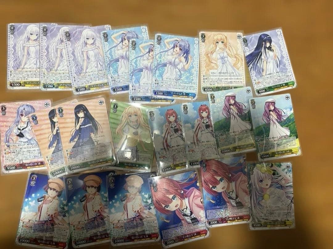 ヴァイスシュヴァルツ サマポケ SummerPockets まとめ売り - メルカリ