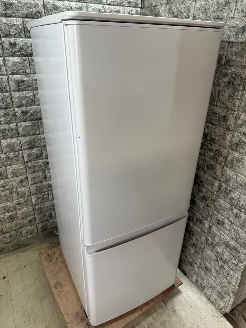 大阪送料無料★3か月保障付き★冷蔵庫★2021年★MR-P15F-W★R-865 大阪送料無料☆3か月保障付き☆冷蔵庫☆2021年☆MR-P15F-W☆R-865