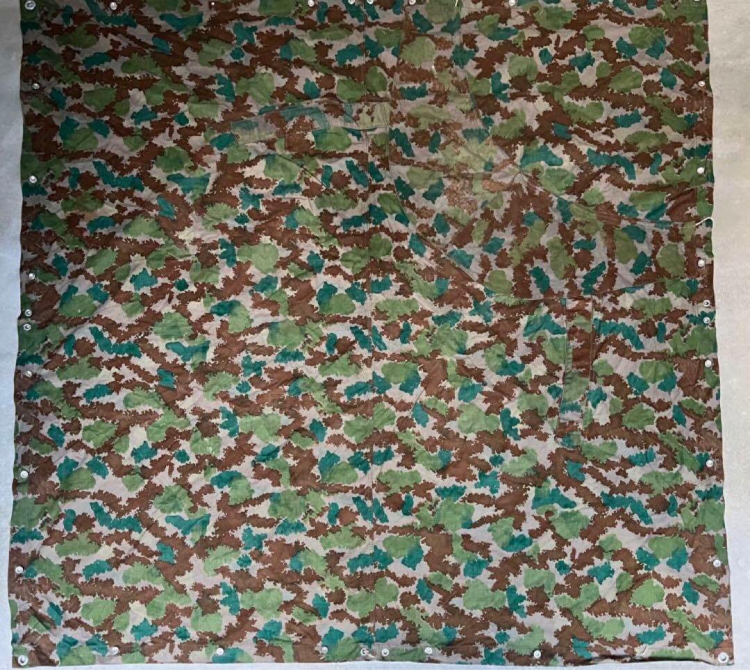 東ドイツ軍 テントフローラルカモ ブルメンターン 軍幕