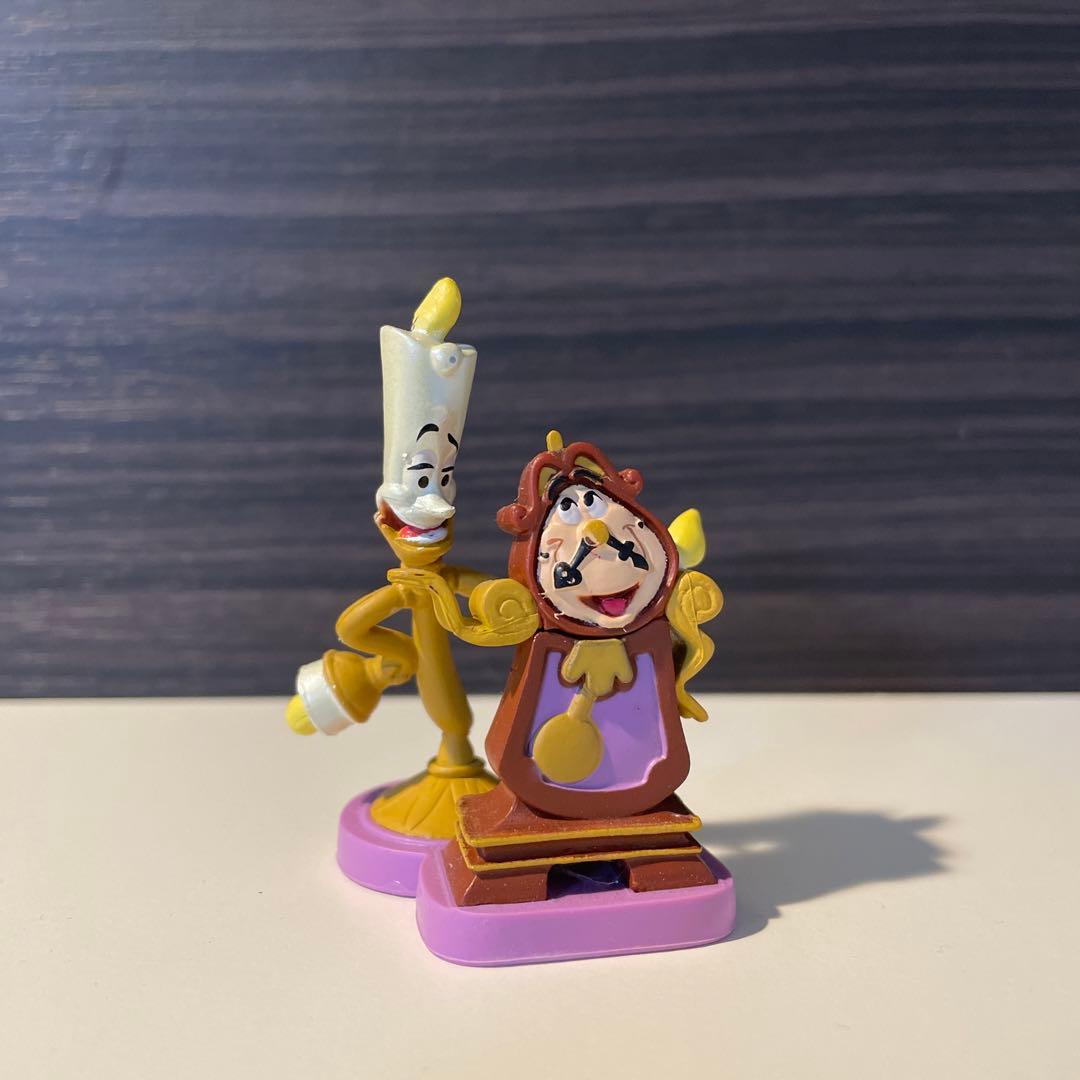 ディズニー 美女と野獣 コグスワース ルミエール フィギュア - メルカリ