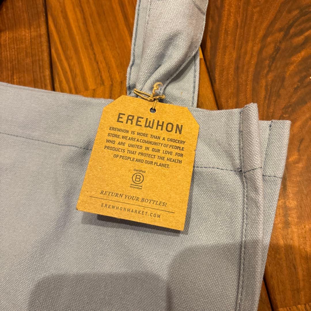 マンハッタンビーチ限定色】 高級ブランドスーパー EREWHON エコバッグ