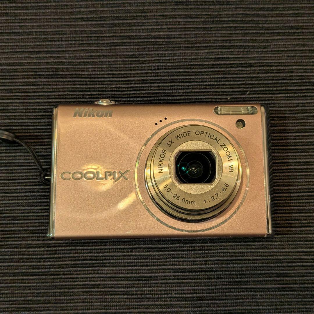 動作品 平成レトロ Nikon COOLPIX S640 ピンク 元箱付き - メルカリ