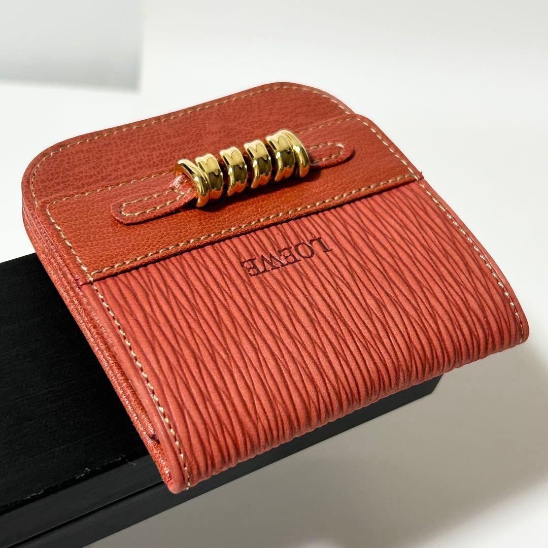未使用品 LOEWE ロエベ ベラスケス レザー コインケース コインパース