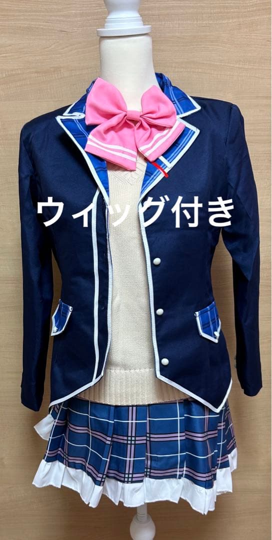 にじさんじ 月ノ美兎 コスプレ 委員長 フルセット ウィッグ セット済み