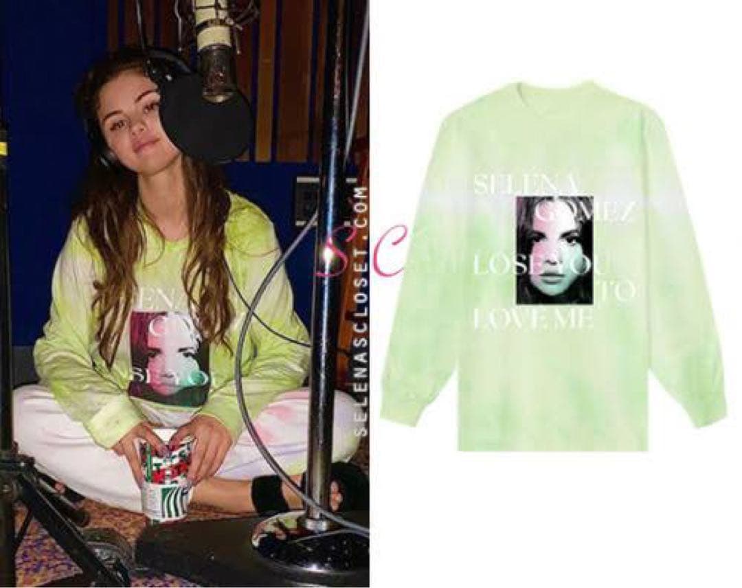 Selena Gomez LYTLM TIE DYE LS TEE L - メルカリ