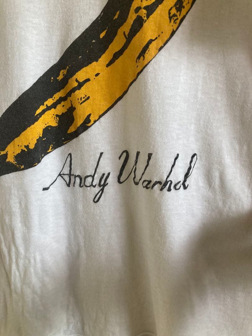 80sヴィンテージアンディウォーホール ヴェルベットアンダーグラウンド