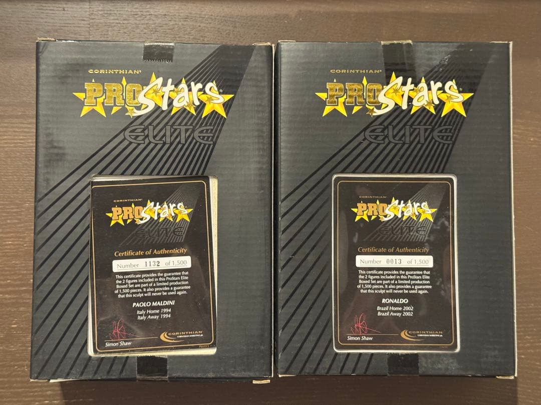 コリンシアン プロスターズ エリート ロナウド マルディーニ 2個セット