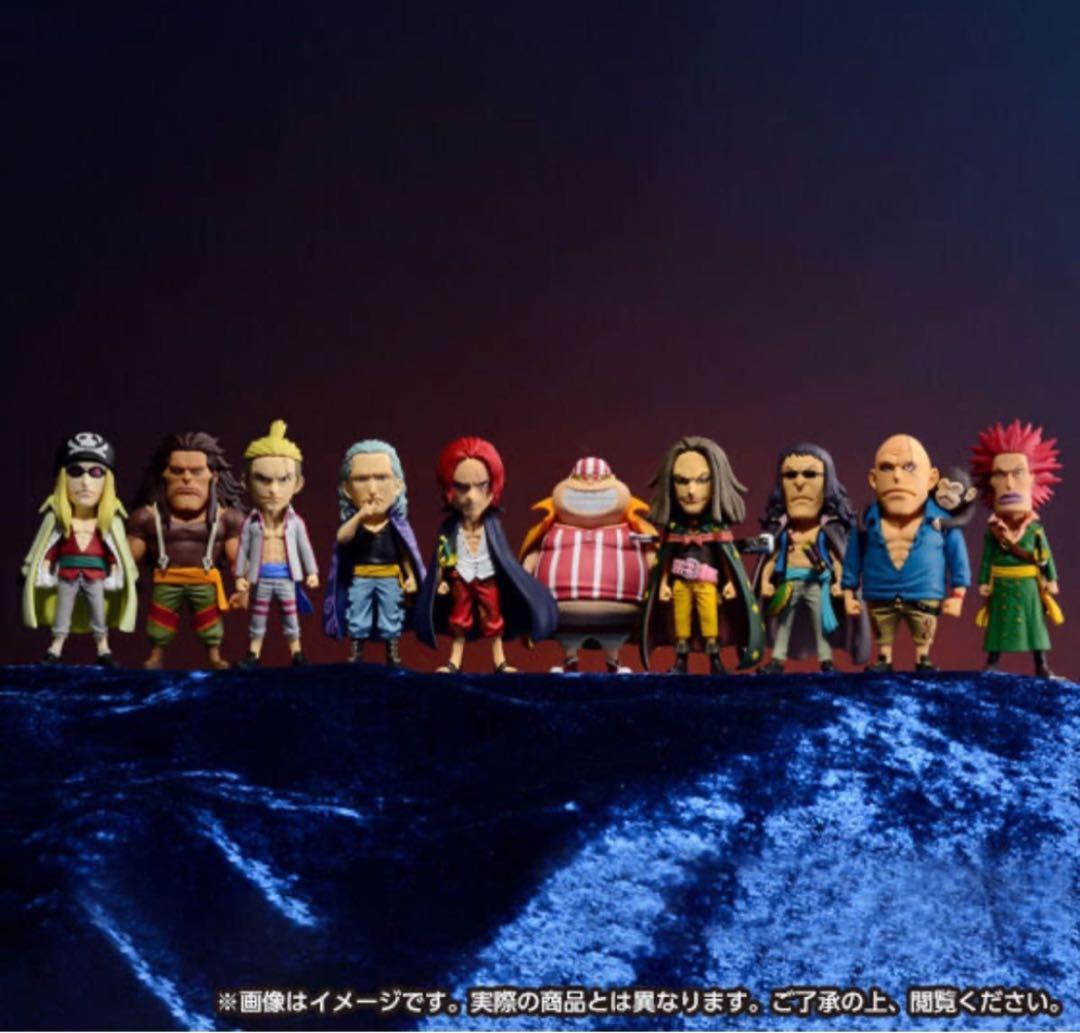 ONE PIECE FILM RED ワールドコレクタブルフィギュア 赤髪海賊団