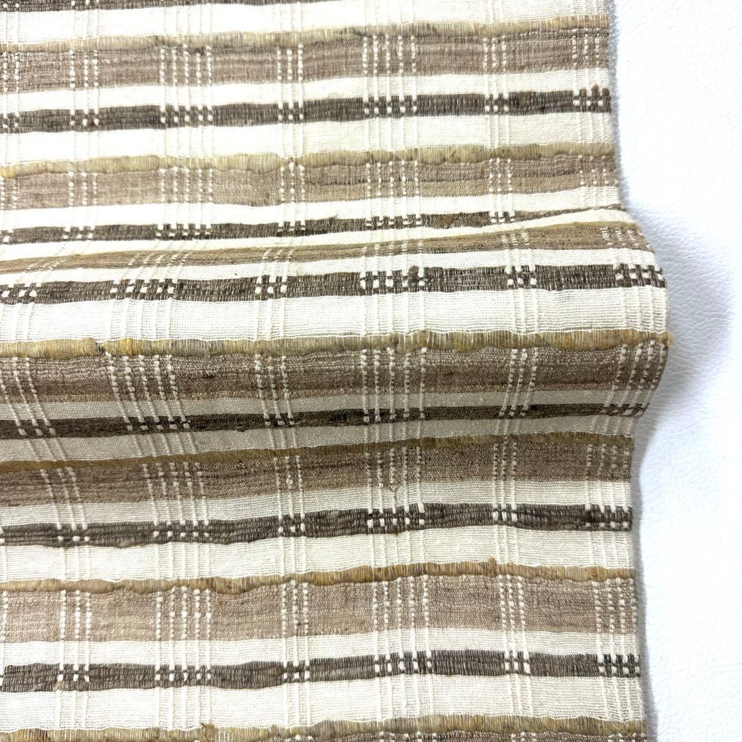 帯6078 ○蝋彩染作家 中嶋剛司 高級 正絹 名古屋仕立て 名古屋帯