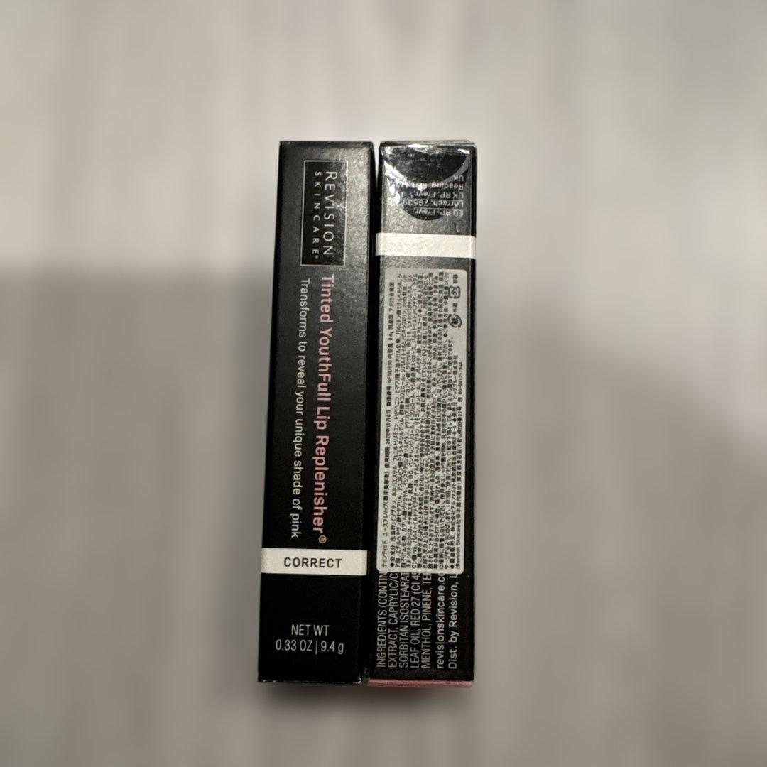 美容　新品未開封品REVISION リビジョンティントユースフルリップ2本セット リビジョンスキンケア ティンティッド ユースフルリップ｜ドクターズ