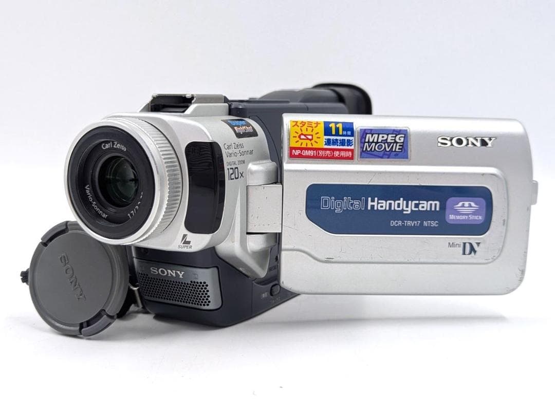miniDVのダビングに！ SONY ビデオカメラ DCR-TRV17