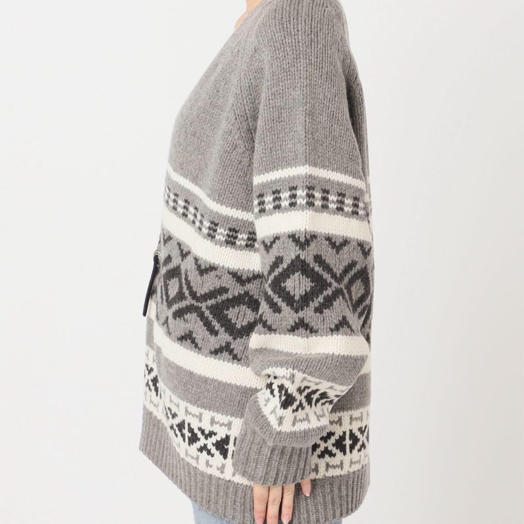 《超美品》FRAMeWORK Spick &Span ジャガードカーディガン