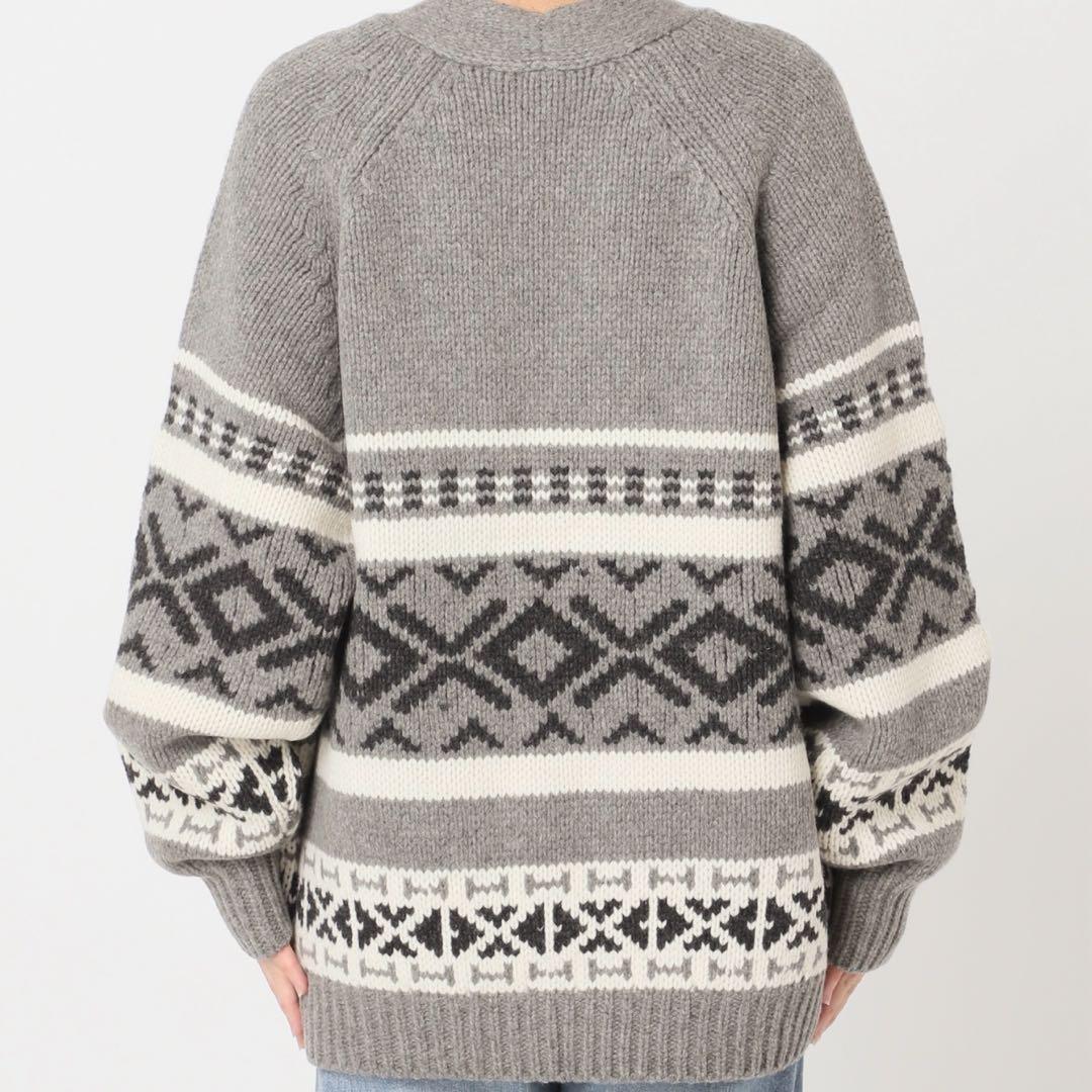 《超美品》FRAMeWORK Spick &Span ジャガードカーディガン