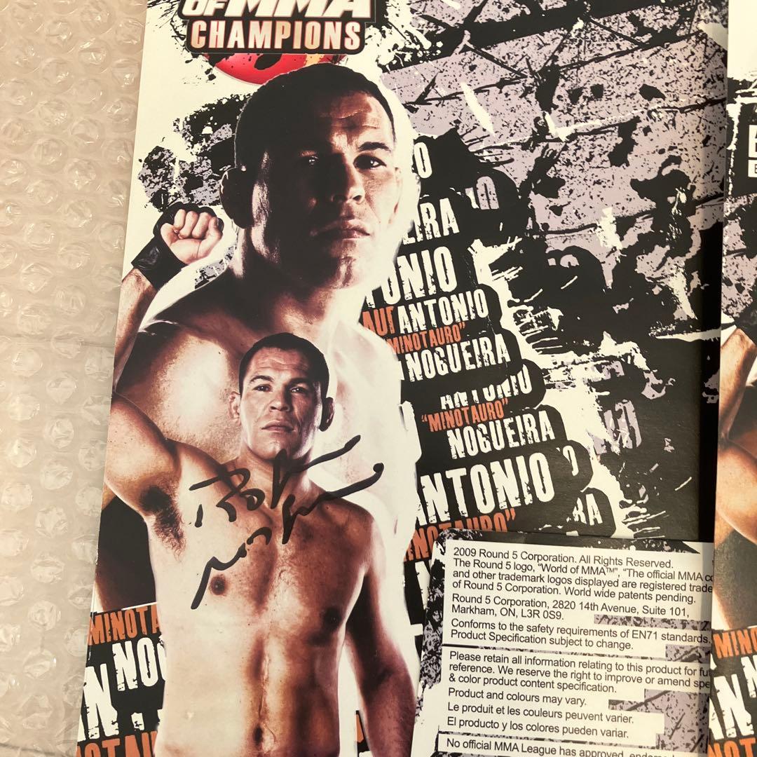 PRIDE チャンピオンベルト フィギュア付き プロレス ノゲイラ弟サイン