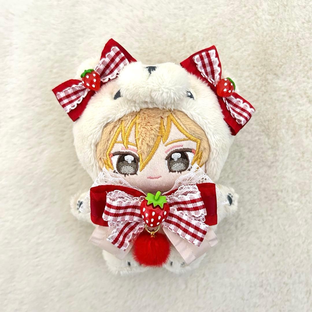 ぬい服 リボン セット いつぬい 赤 いちご - メルカリ