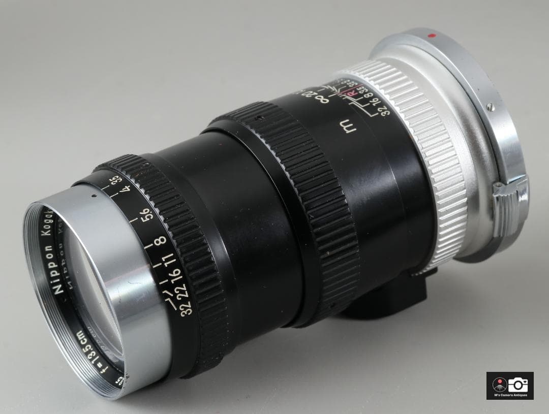 良品Nikkor-Q 13.5ｃm F/3.5 Nikon Sマウントレンズ