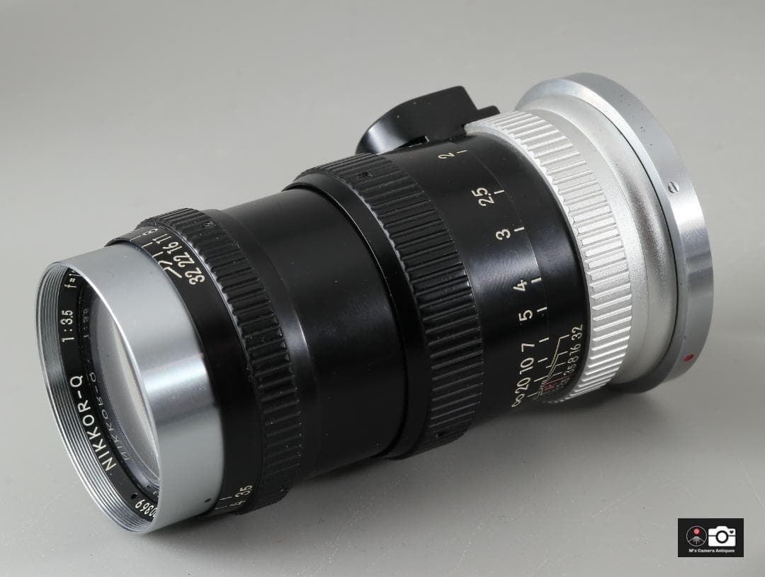 良品Nikkor-Q 13.5ｃm F/3.5 Nikon Sマウントレンズ