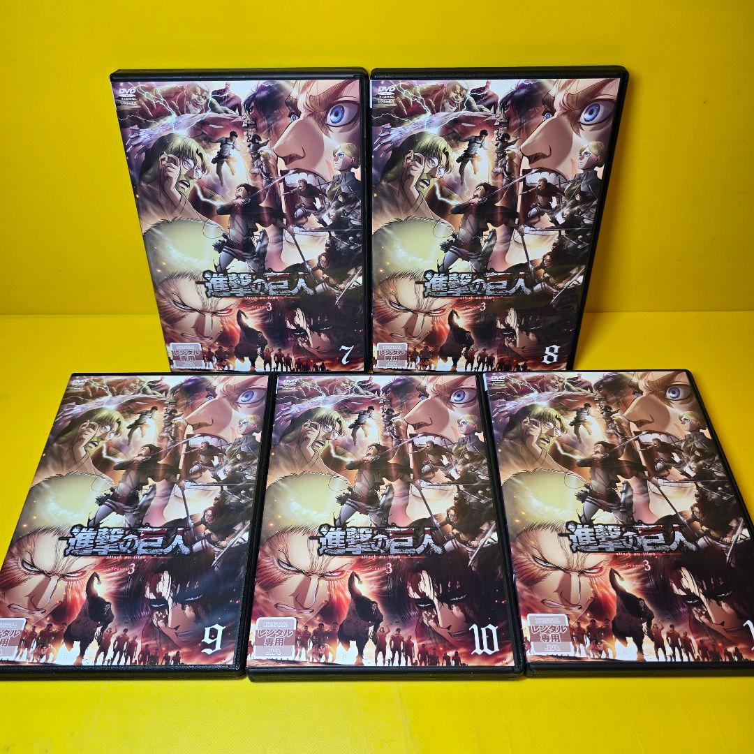 新品ケース交換済 進撃の巨人【1st～final/劇場版】DVD 全50巻セッ