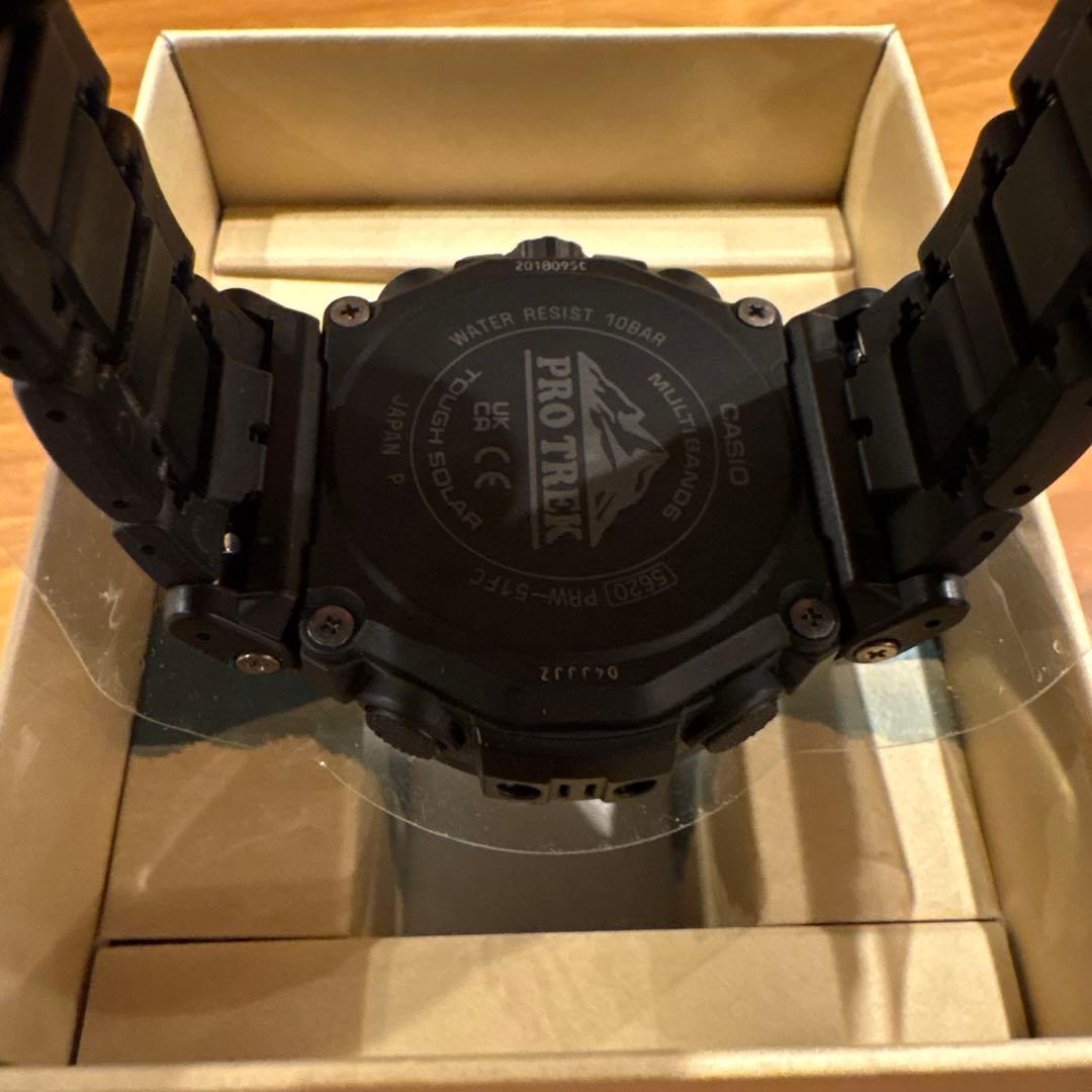 超美品】プロトレックCASIO PRW-51FC-1JF コンポジットバンド - メルカリ