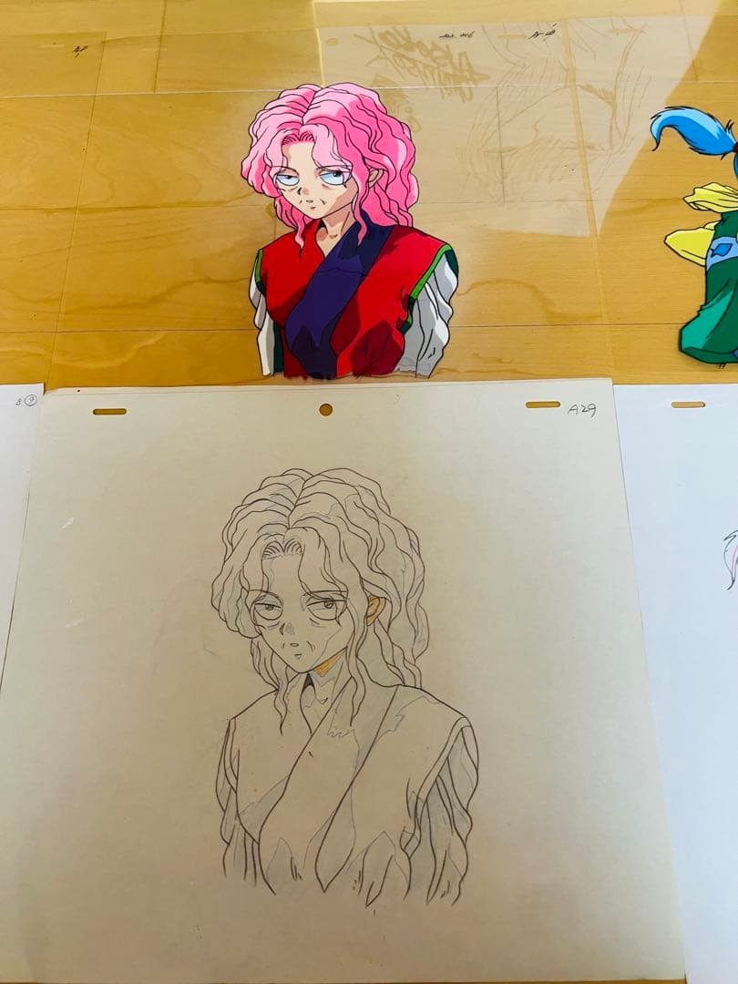 幽☆遊☆白書 蔵馬 妖狐 冨樫義博先生直筆サイン色紙 幻海.ボタンセル