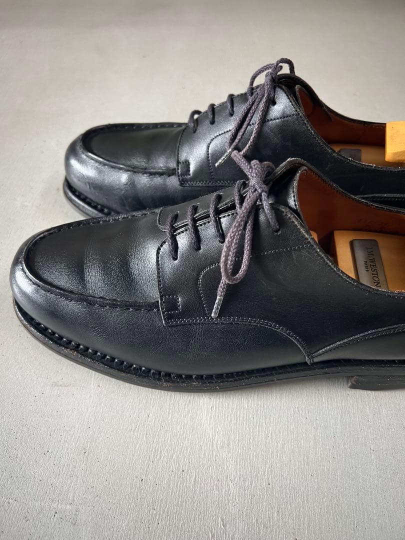 J.M. WESTON GOLF 7D ブラック 26.5cm シューツリー付き