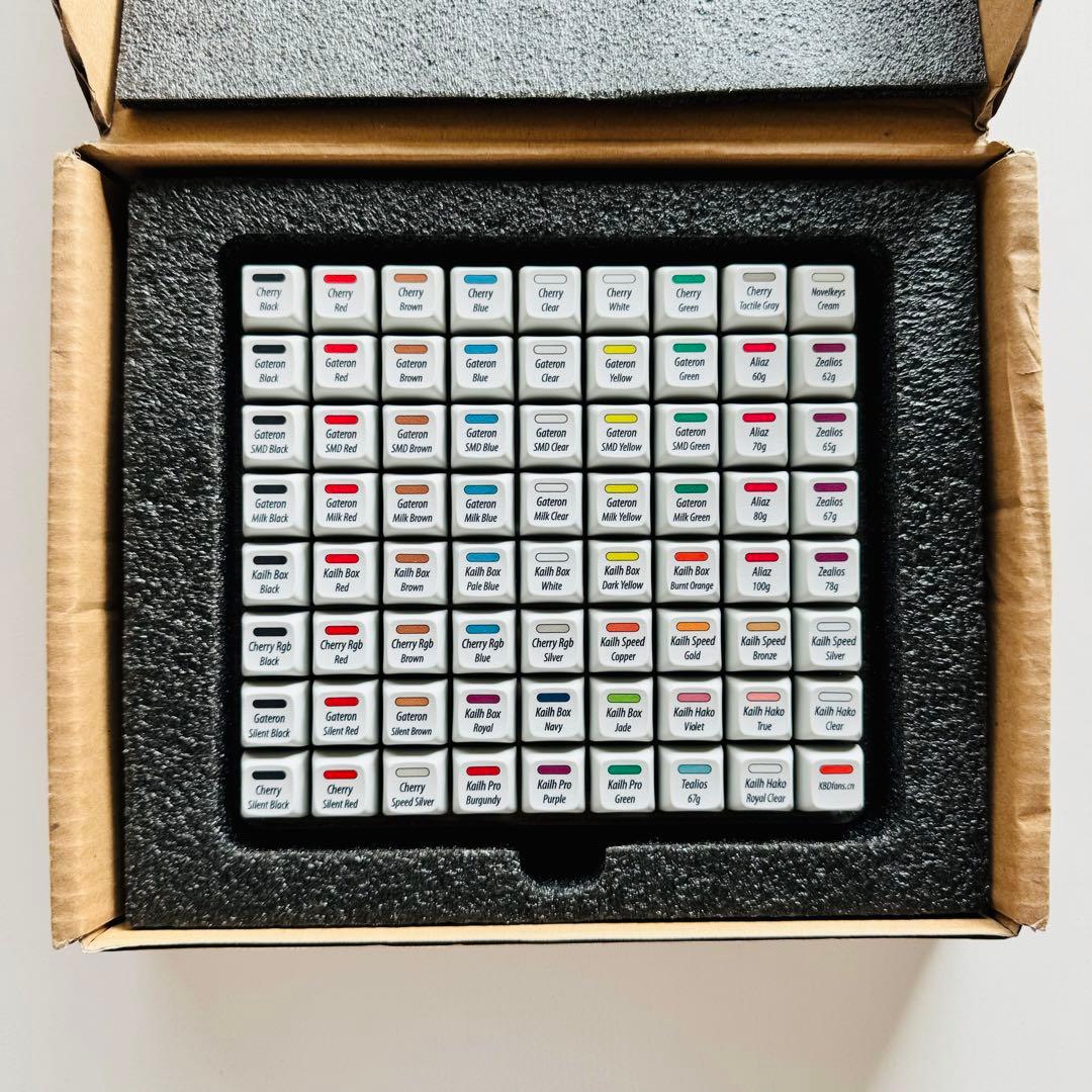 KBDfans 72キーメカニカルスイッチテスター - メルカリ