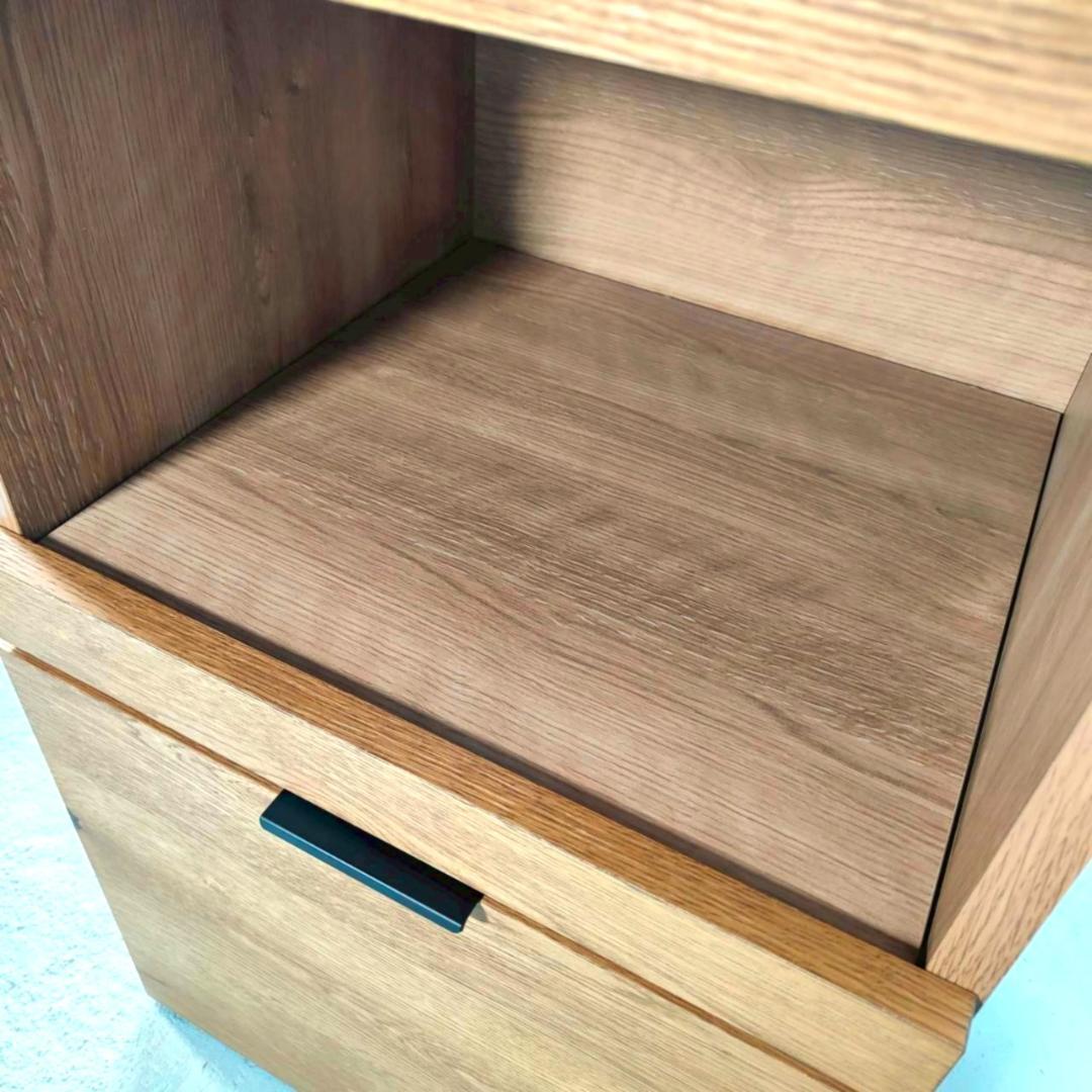 良品 UNICO ADDAY デスクチェスト オープン W450 - メルカリ