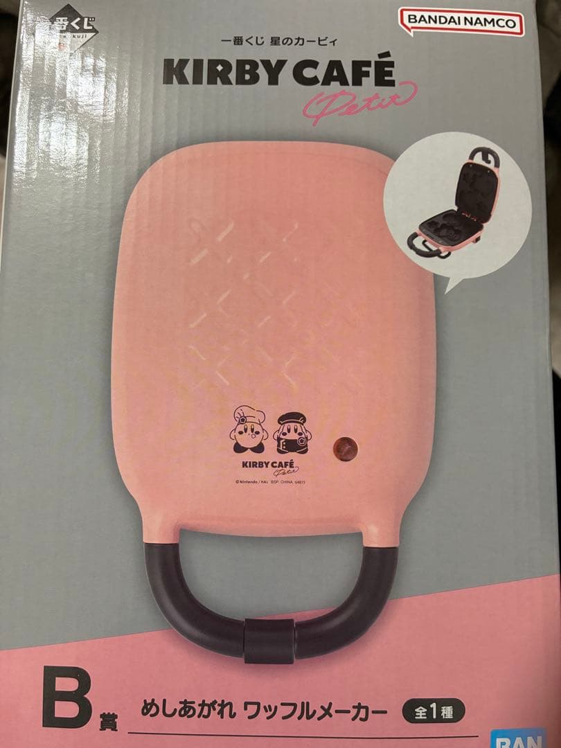 KIRBY CAFÉ ワッフルメーカー ピンク 1番くじ 星のカービィ B賞 - メルカリ