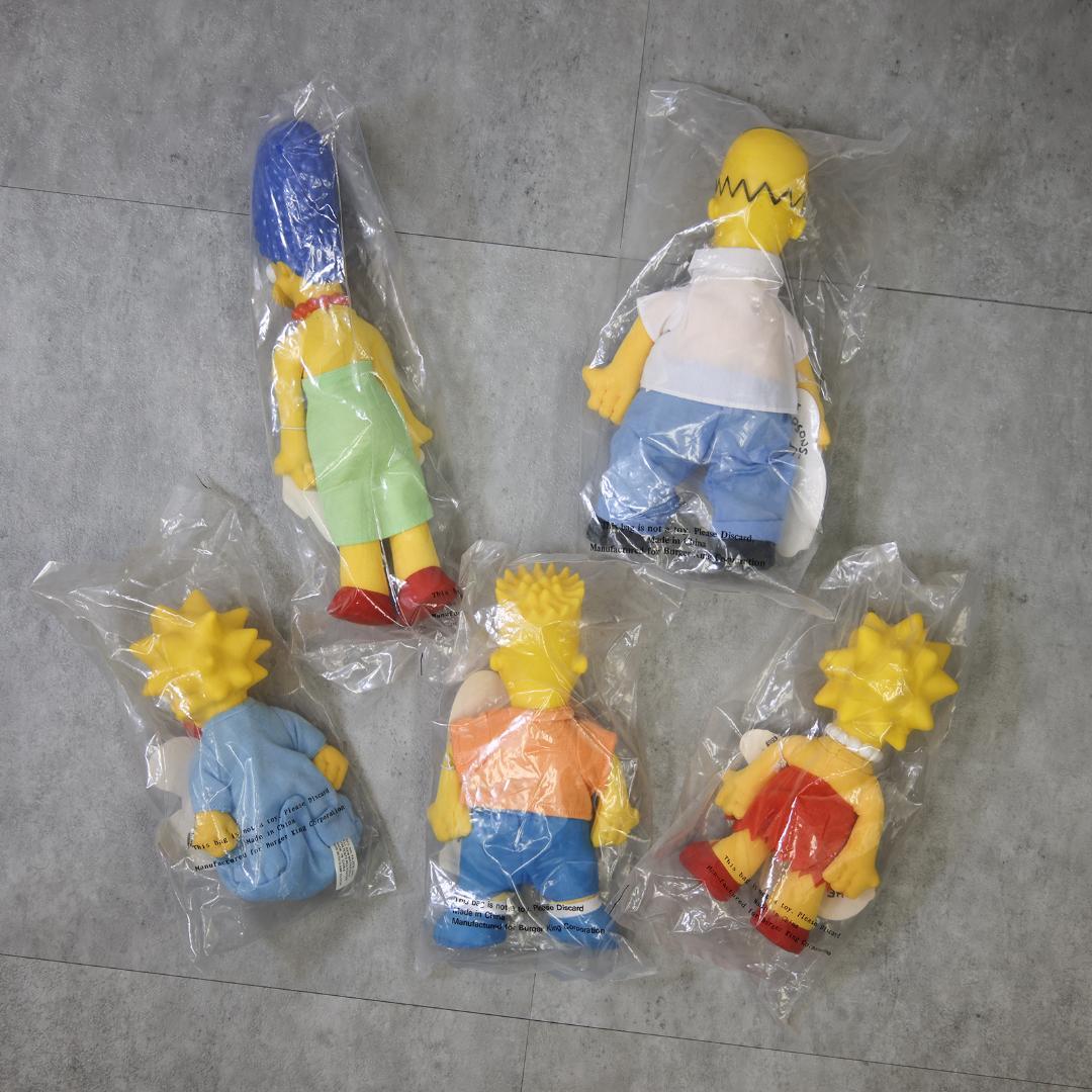 未開封】90s バーガーキング限定 シンプソンズ 5体セット コンプ