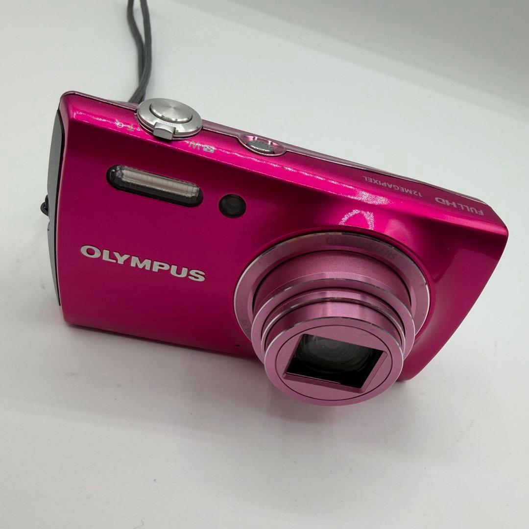 OLYMPUS オリンパス VH-510 コンデジ レトロ ピンク デジカメ - メルカリ