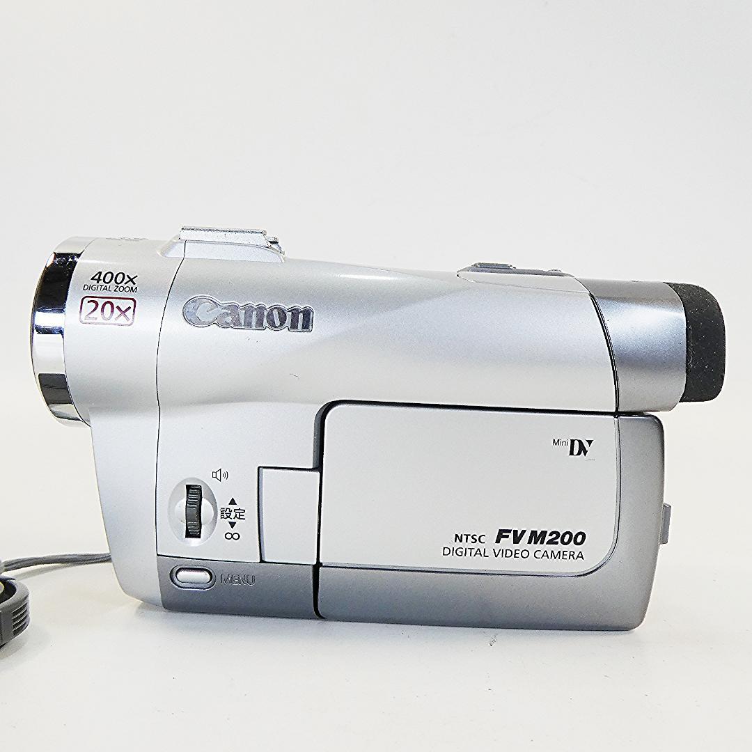 キャノン DM-FV M200 動作良好 MiniDVビデオ DVDダビングに - メルカリ