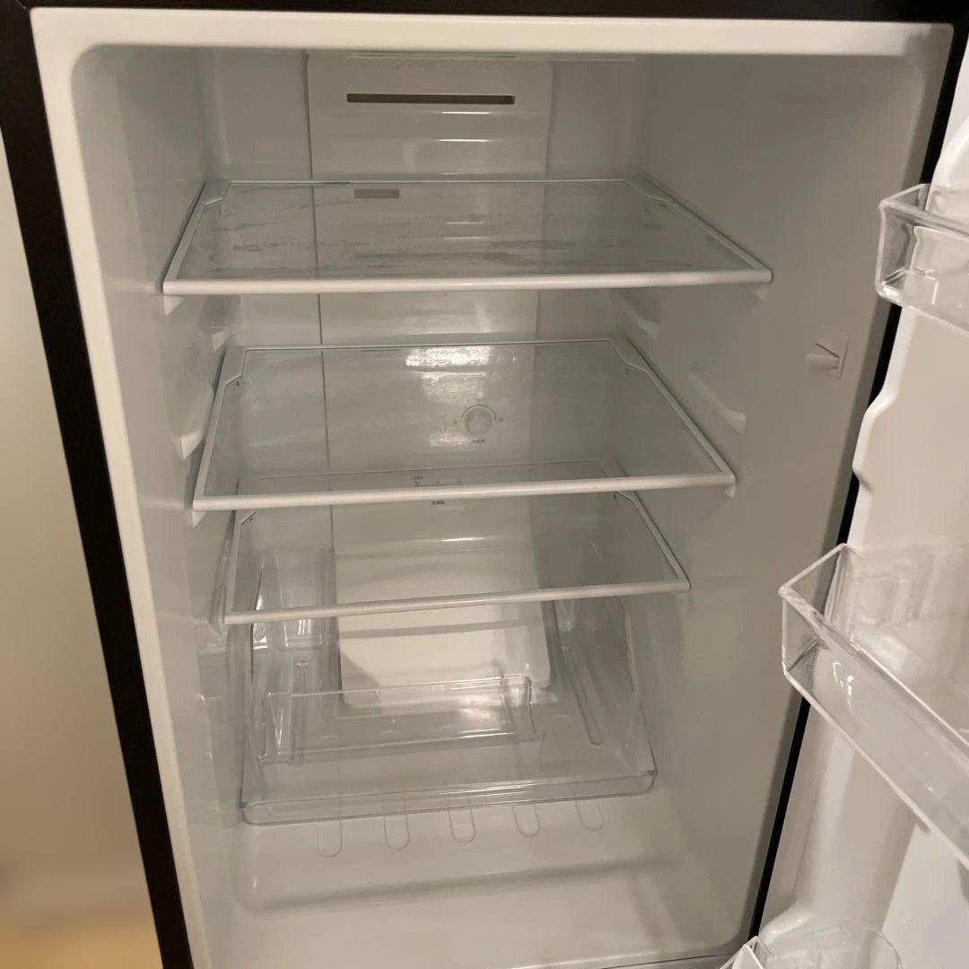 送料込 2023年製 REFAGE 冷凍冷蔵庫 YRZ-F15LK ブラック - 冷蔵庫