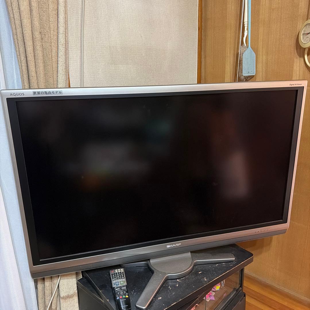 動作確認済】46型 SHARP AQUOS 液晶テレビ 首振り/ 本体 - メルカリ